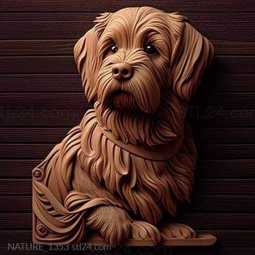 Nature and animals (st Dog 1, NATURE_1353) 3D models for cnc